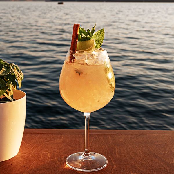 The Greek God — one of AION's signature cocktails