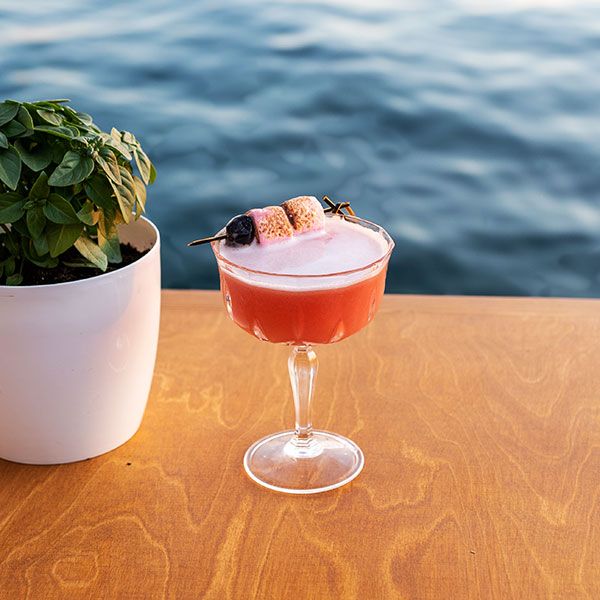 The Princess — AION's rose-hued signature cocktail